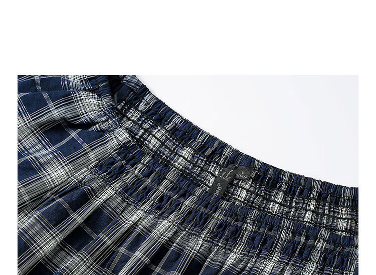 INMAN 100% Xinjiang Cotton Vintage Plaid Lantern Sleeve Shirt 2026 Summer Women's Off-Shoulder Top 8